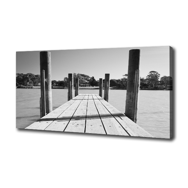 Wooden pier