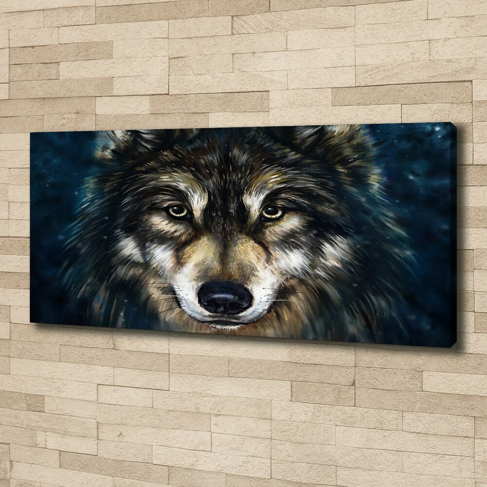 Canvas wall art Wolves