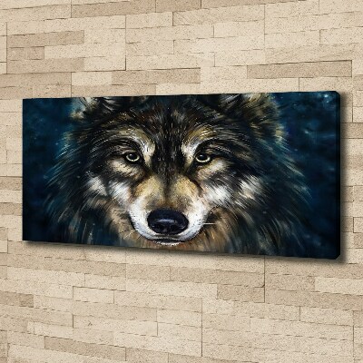 Canvas wall art Wolves