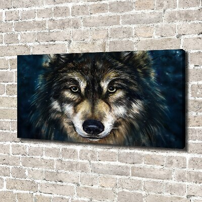 Canvas wall art Wolves