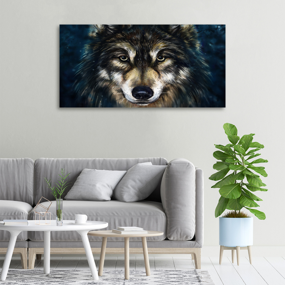 Canvas wall art Wolves