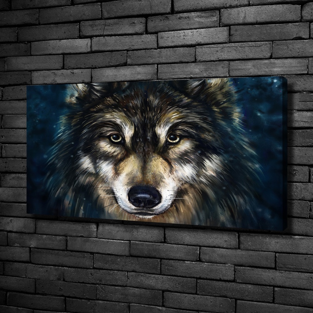 Canvas wall art Wolves