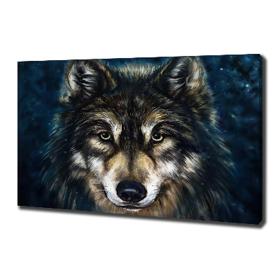 Canvas wall art Wolves