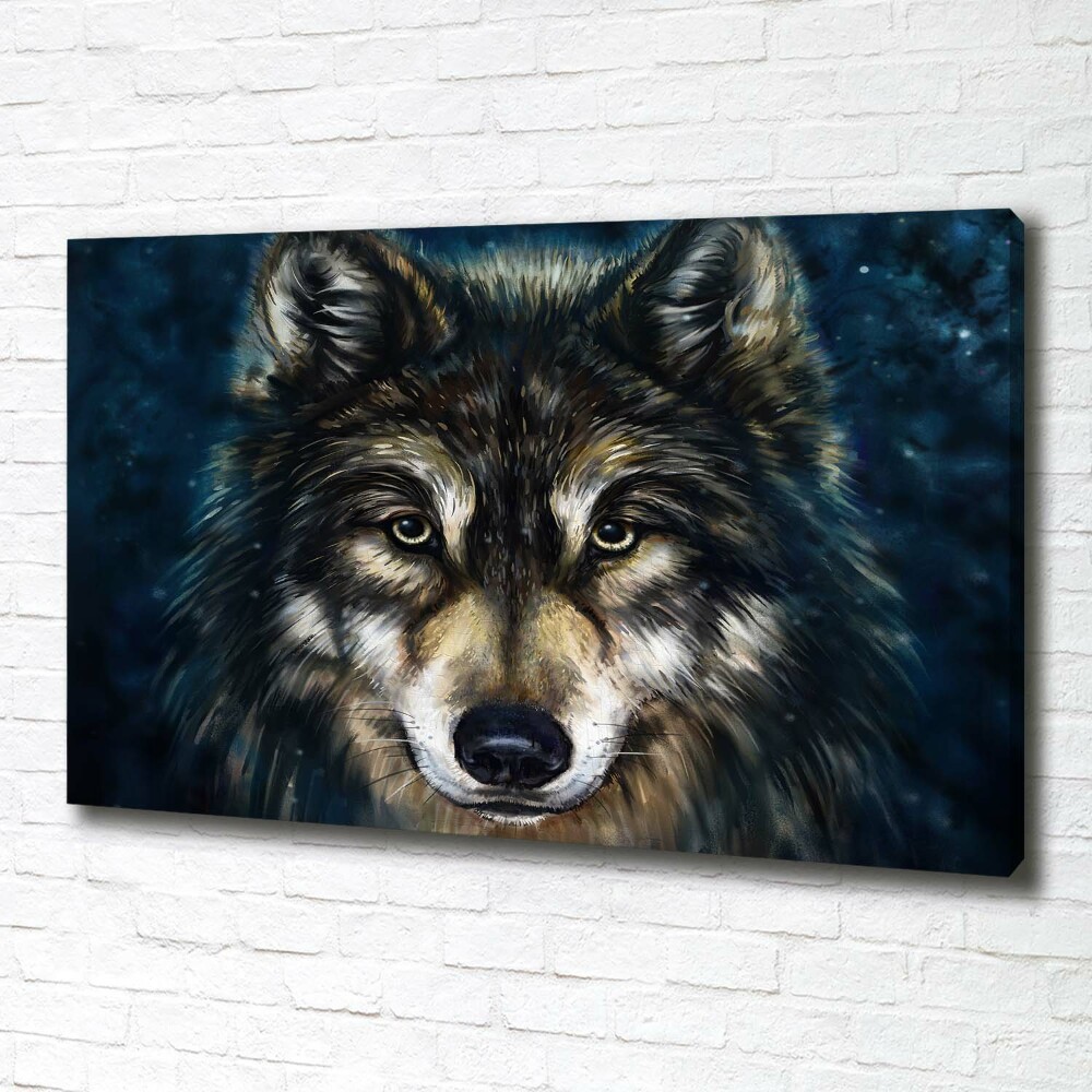 Canvas wall art Wolves