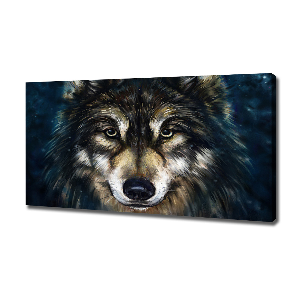 Canvas wall art Wolves