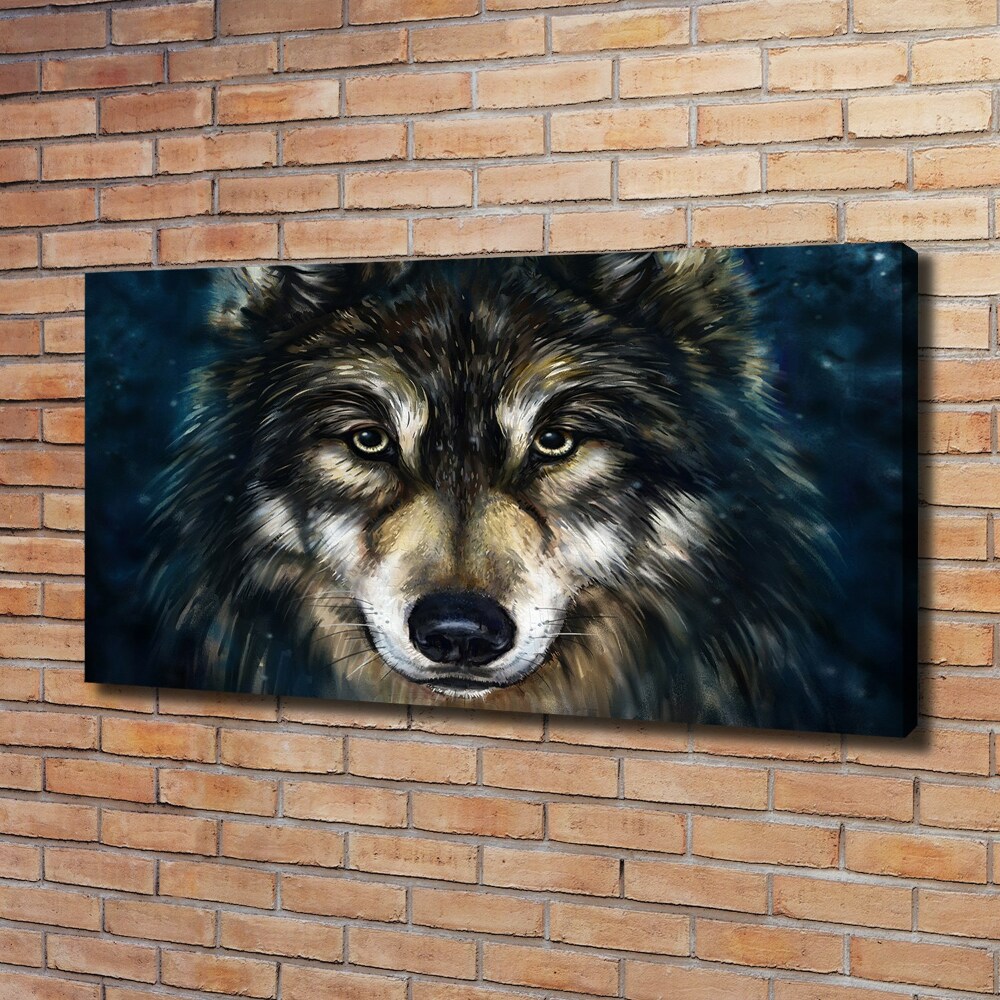 Canvas wall art Wolves