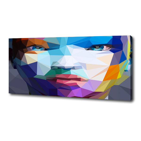 Canvas wall art Abstraction woman