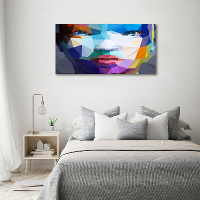 Canvas wall art Abstraction woman