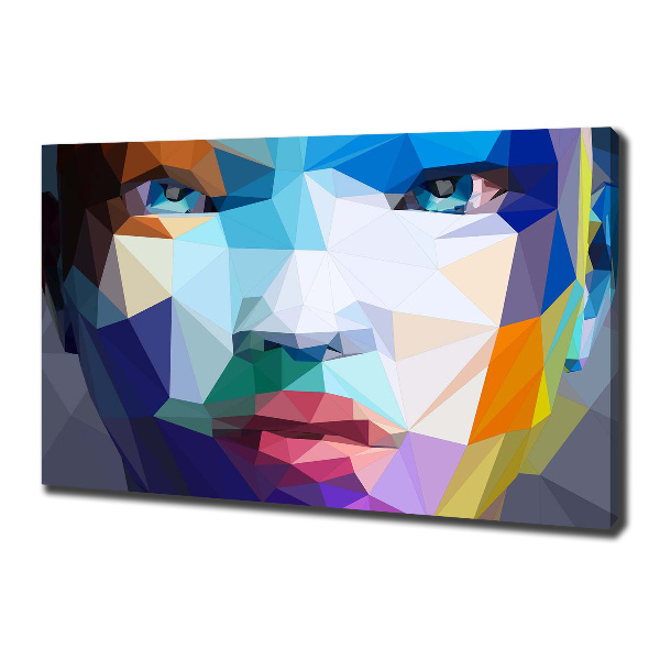 Canvas wall art Abstraction woman