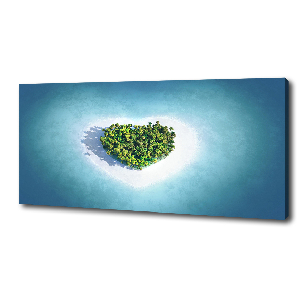 Canvas wall art Island