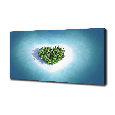 Canvas wall art Island