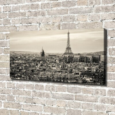 Canvas wall art Eiffel Paris tower