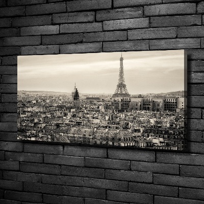 Canvas wall art Eiffel Paris tower