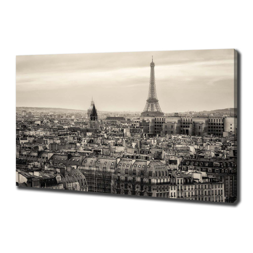 Canvas wall art Eiffel Paris tower