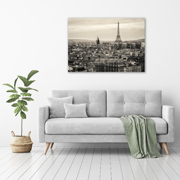 Canvas wall art Eiffel Paris tower