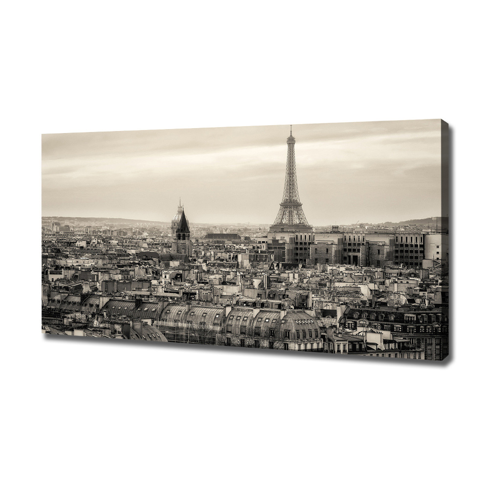 Canvas wall art Eiffel Paris tower