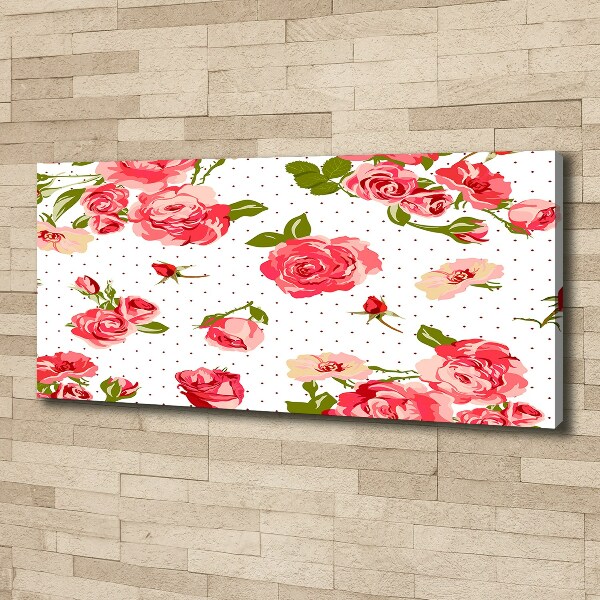 Canvas wall art Roses