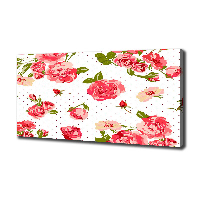 Canvas wall art Roses