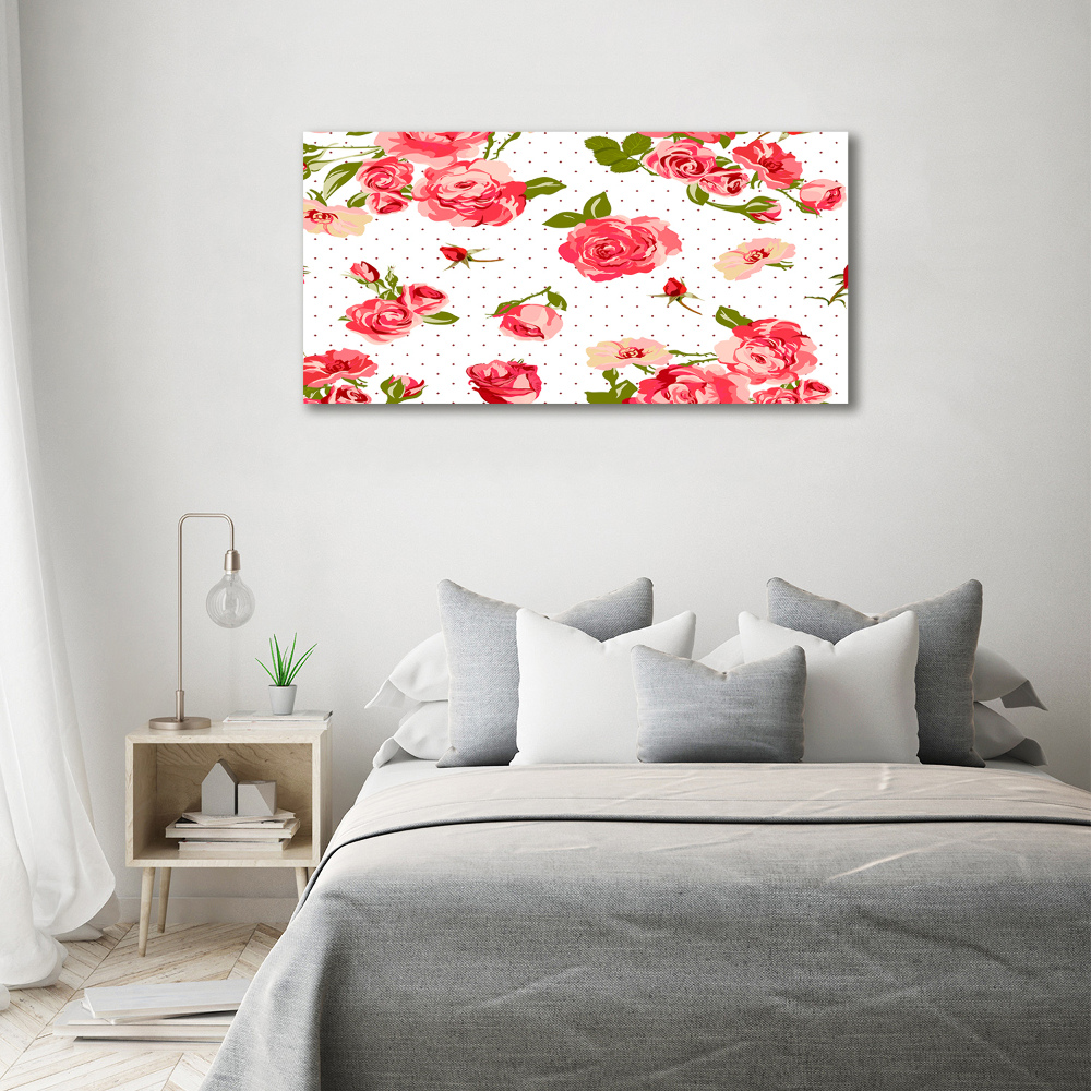 Canvas wall art Roses