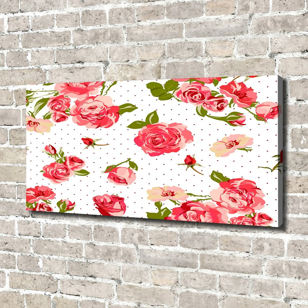 Canvas wall art Roses