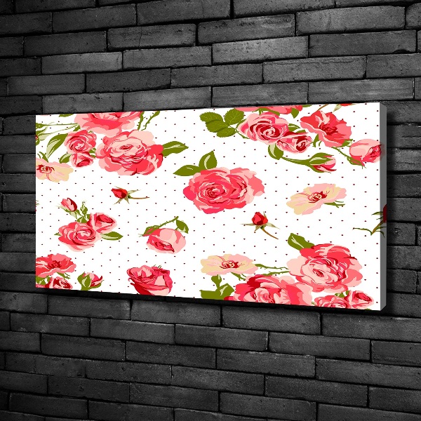 Canvas wall art Roses