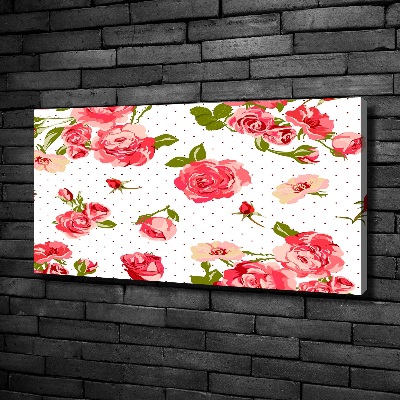 Canvas wall art Roses