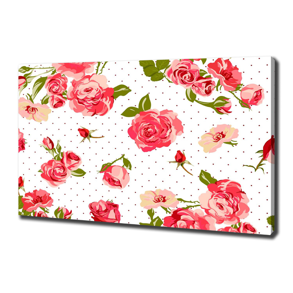 Canvas wall art Roses