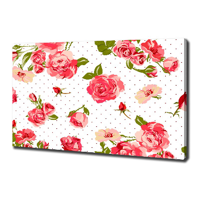 Canvas wall art Roses