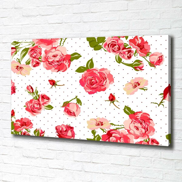 Canvas wall art Roses