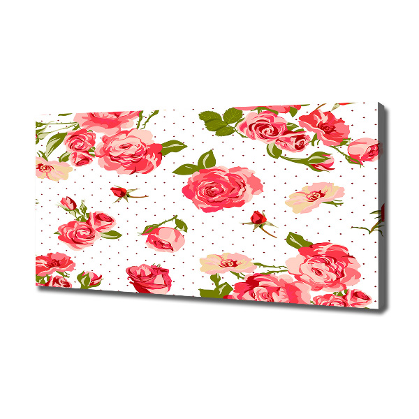 Canvas wall art Roses