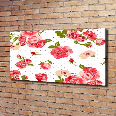 Canvas wall art Roses