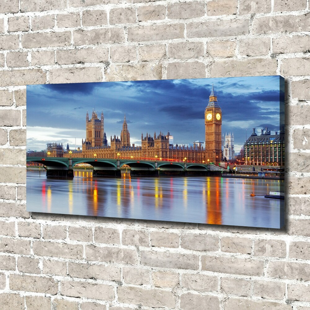 Canvas wall art Thames London