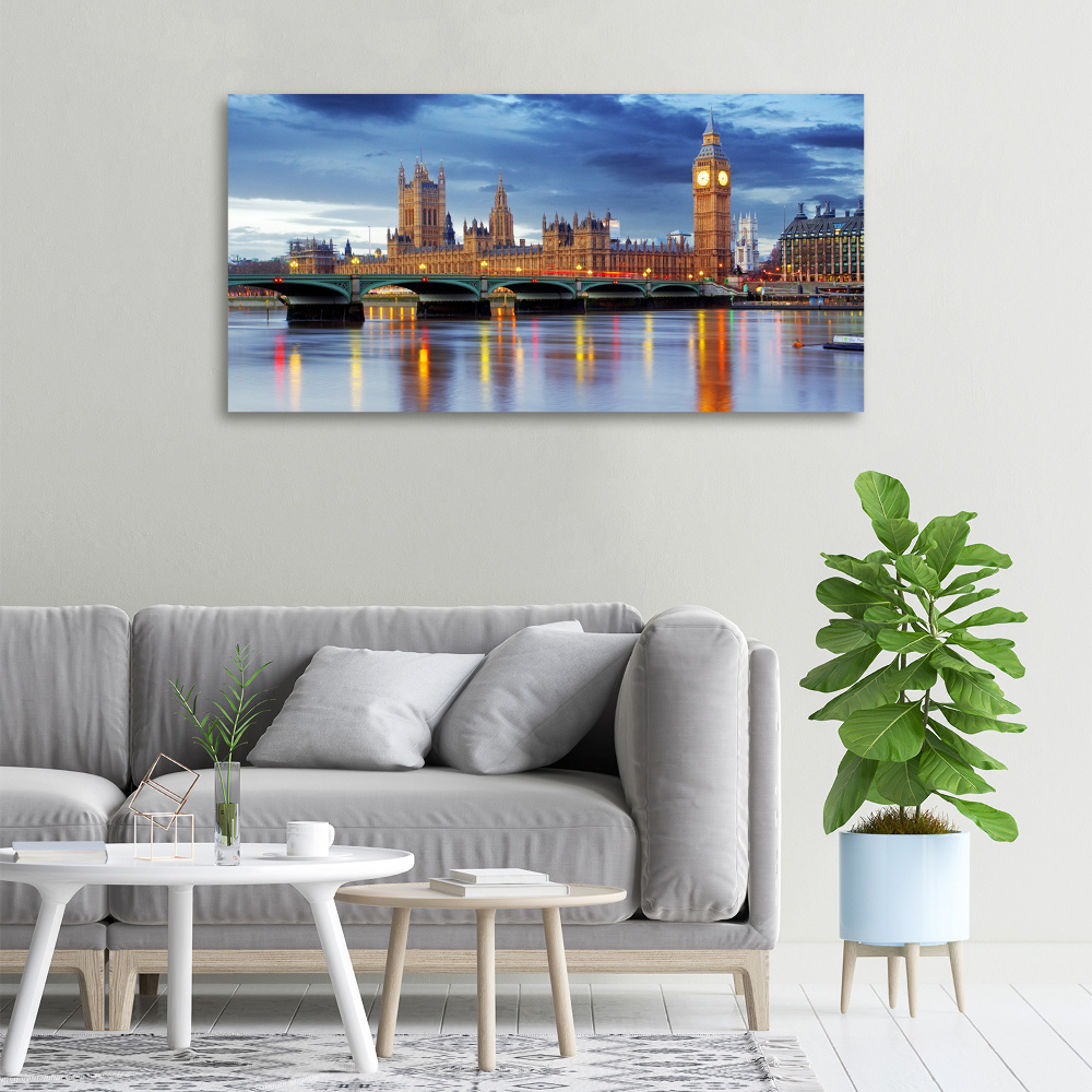 Canvas wall art Thames London