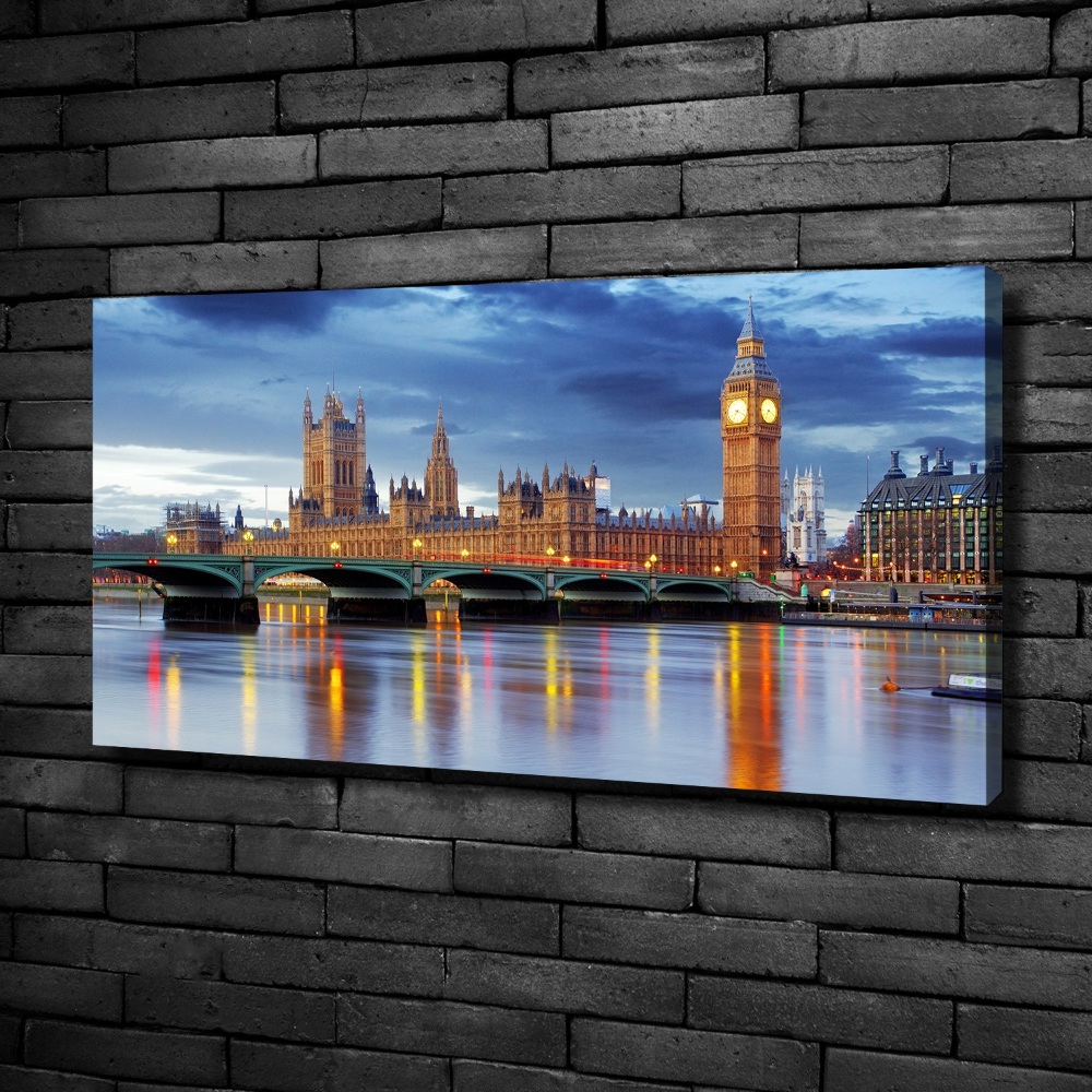 Canvas wall art Thames London