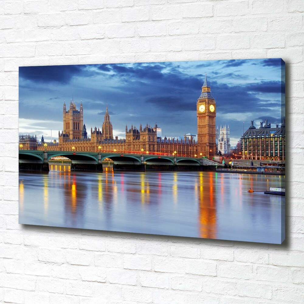 Canvas wall art Thames London