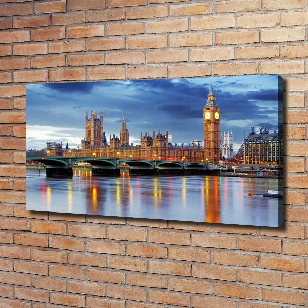 Canvas wall art Thames London