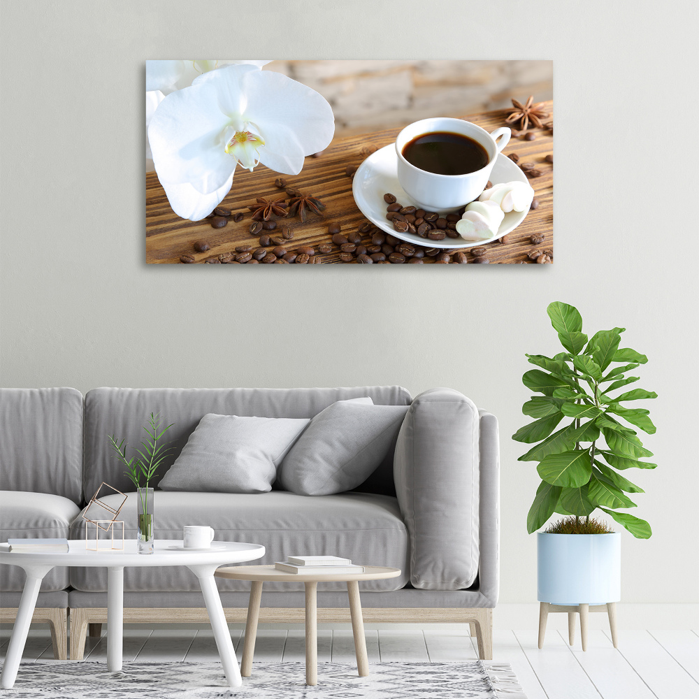 Canvas wall art Cup of coffee