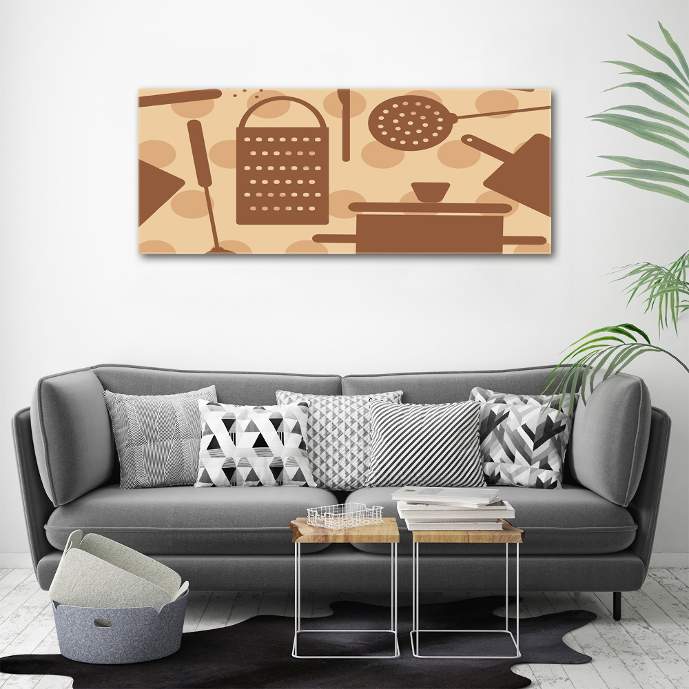 Canvas wall art Kitchen tools