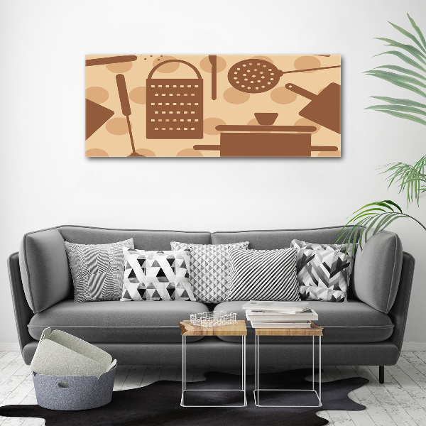 Canvas wall art Kitchen tools