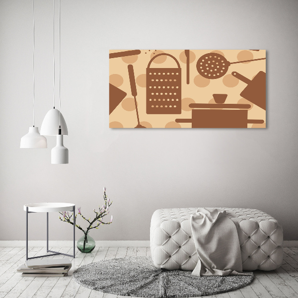 Canvas wall art Kitchen tools