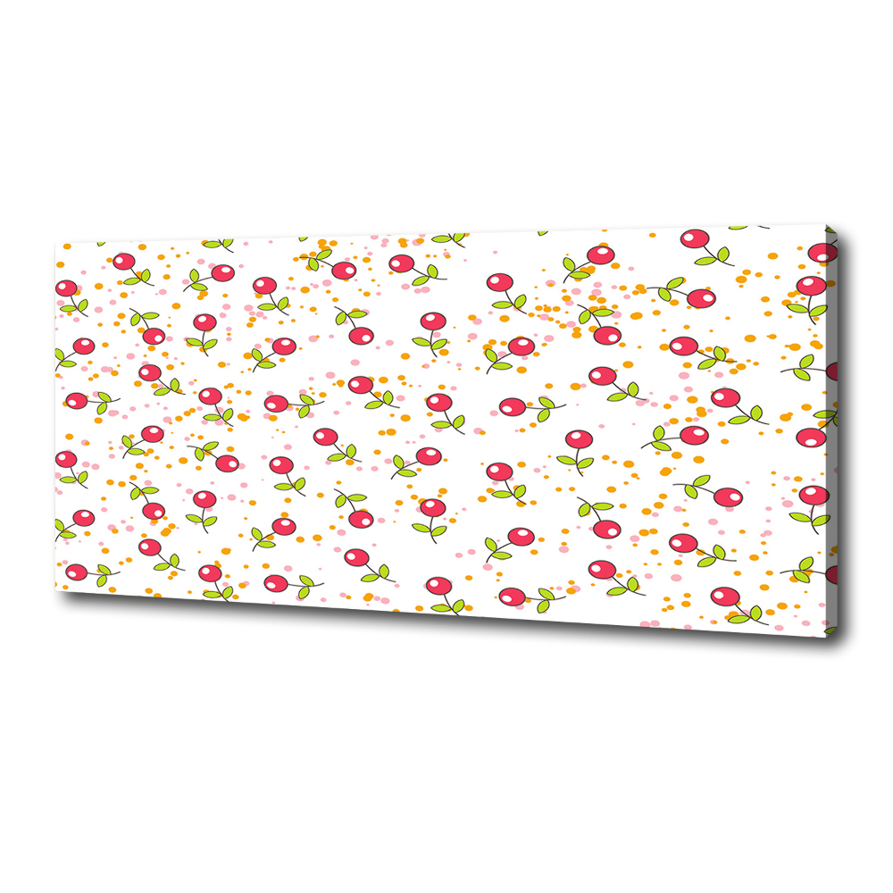 Canvas wall art Cherry