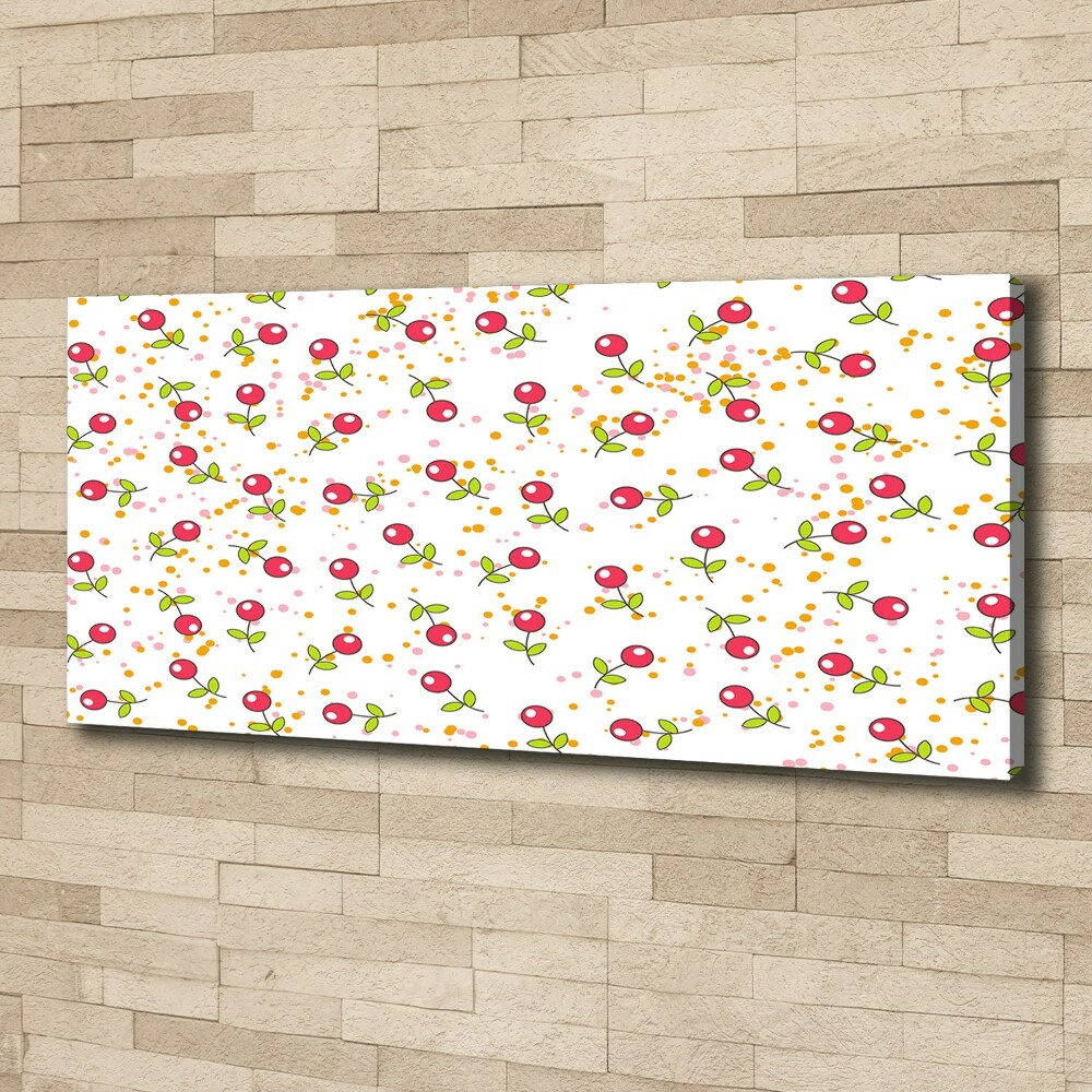 Canvas wall art Cherry