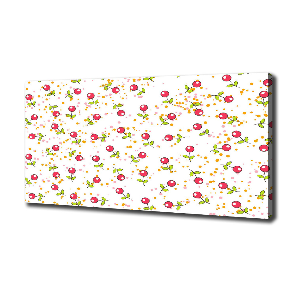 Canvas wall art Cherry