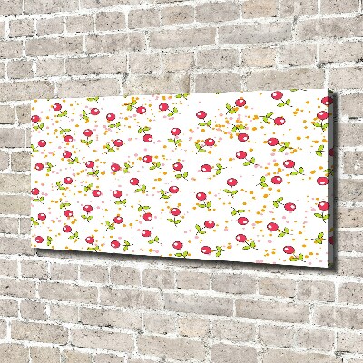 Canvas wall art Cherry