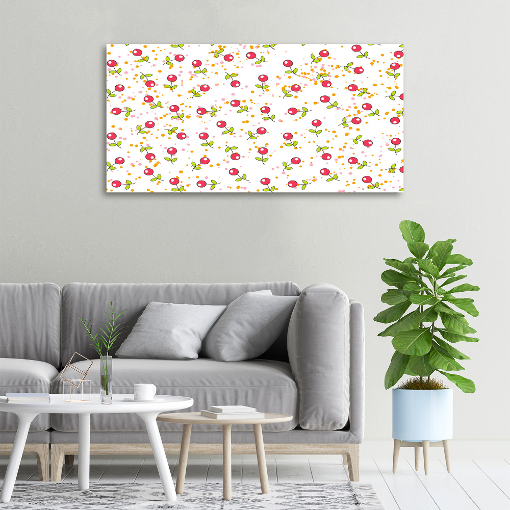 Canvas wall art Cherry