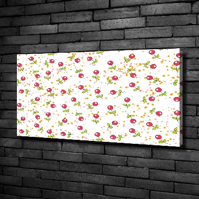 Canvas wall art Cherry