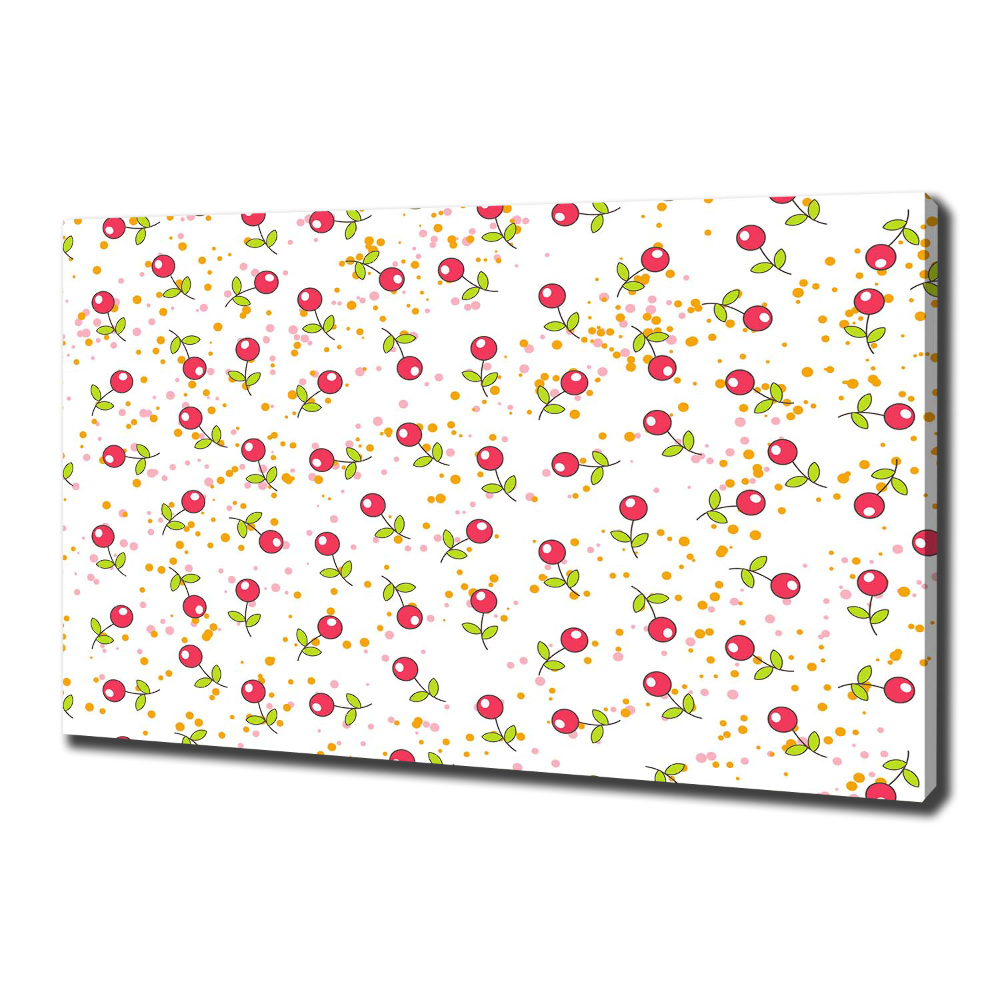 Canvas wall art Cherry