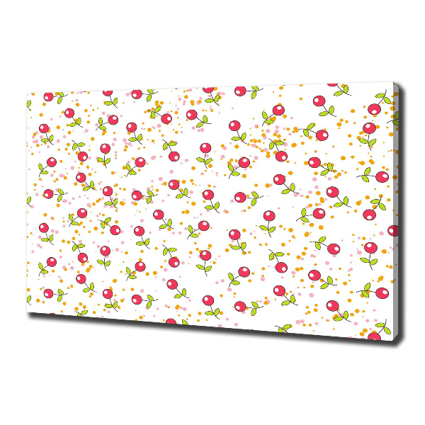 Canvas wall art Cherry