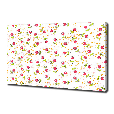 Canvas wall art Cherry