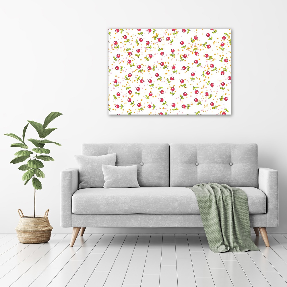 Canvas wall art Cherry